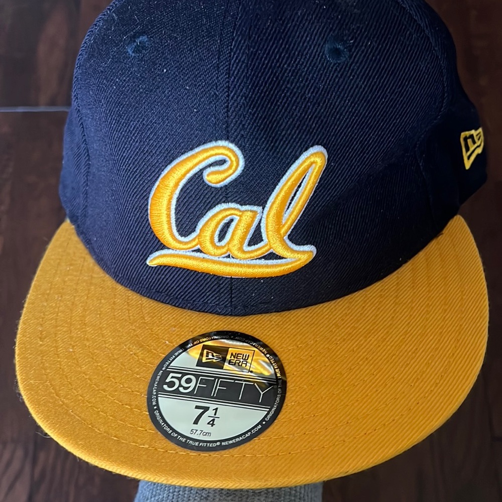 New Era Fitted Hat - Cal Bears / UC Berkeley size 7 1/4